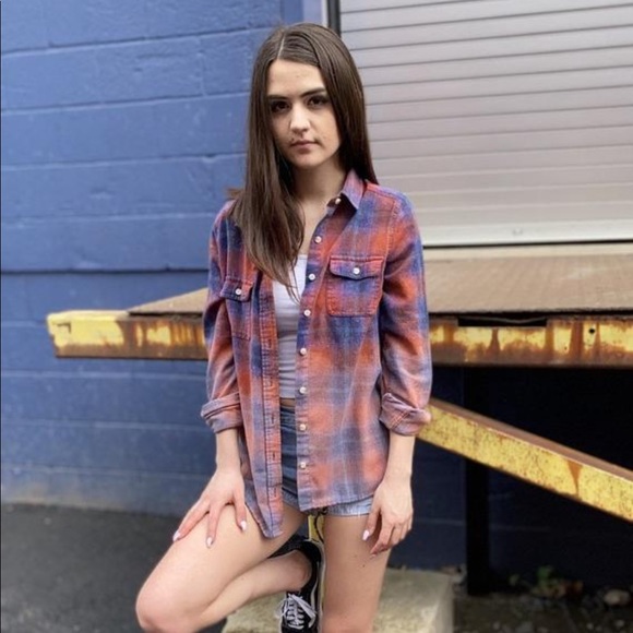 *CUSTOM DYED BUTTON DOWN SHIRT - Picture 2 of 6